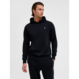 Hummel Pulse Sweat Hoodie M Herre - Sort, ideel til træning og afslapning