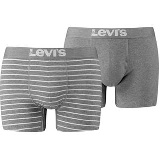 Levis 2-pak Base Stripe Boxer - Grey - Medium * Kampagne *
