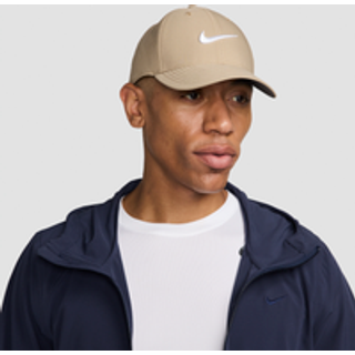 Struktureret Nike Dri-FIT Club Swoosh-kasket - brun - L/XL