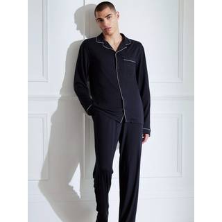 Chelsea Peers Chelsea Peers Blue TENCEL Modal Long Button Up Pyjama Set