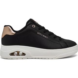 Skechers Skechers Black Womens Uno Court Trainers