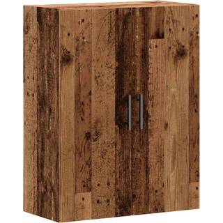 Væghængt Skab 69,5X34X90 Cm - Gammelt træ