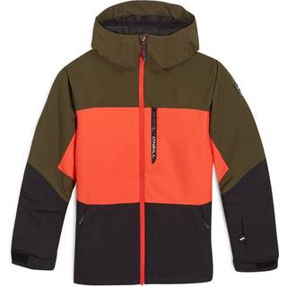 O'Neill Carbonite Snow Kids Jakke - 164 - forest night colour block