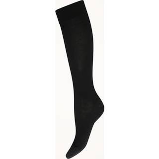 Merino Knæhøje Strømper, Black, L