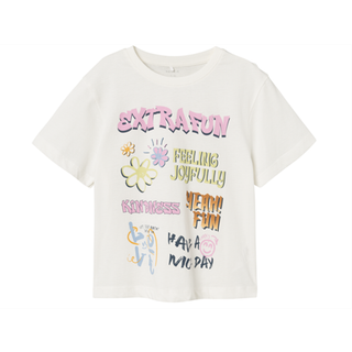 Name It Jet Stream Printet Loose Short T-shirt - Str. 11-12y 146/152cm