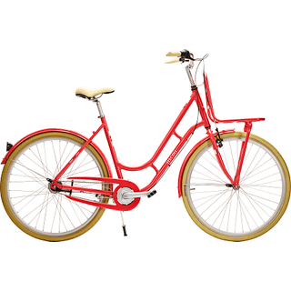 SCO Prime damecykel 7 gear 28" 2025 - fersken (På lager i butik)