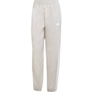 Train Essentials 3-Stripes Woven bukser - Beige / White - L