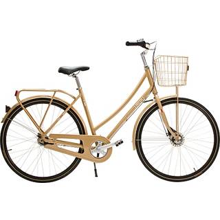 SCO Premium Dutch damecykel 7 gear 28" 2025 - sandfarvet (På lager i varehus)