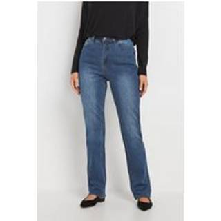 Lts Premium Tall Womens Mid Blue Ivy Stretch Straight Leg Jeans Size Ex Long > 18 - Ex Long 18