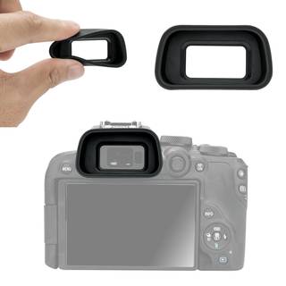 Udvidet blød silikone-øjekop til Canon EOS R10 spejlløs – Langt øjenstykke til søger, komfortabel for brillebrugere