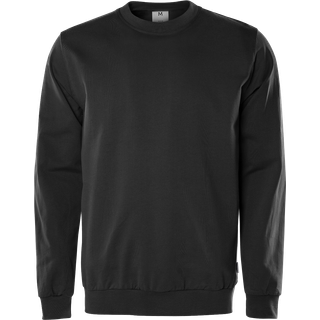 Fristads 131158 Green sweatshirt 7989 GOS / Arbejdstrøje Sort 3XL