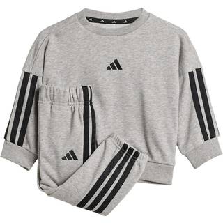 Essentials Kids joggingsæt - Medium Grey Heather / Clear Pink - 74
