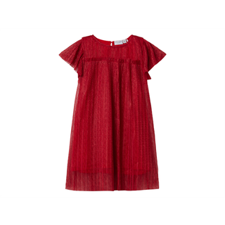 Name It Jester Red Kjole - Str. 2y 92cm