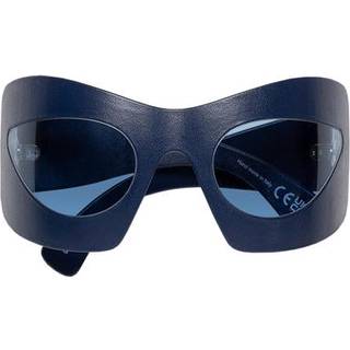 Marni Unisex Karakum Desert Blue 9P6 Solbriller Acetat Blå Blå Maske Normal