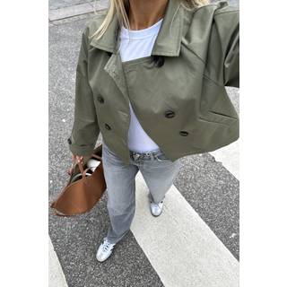 BYIC - Lunaic Trenchcoat - green Green