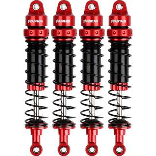 Injora RC Shock Absorber Set 4PCS RC Damps til 1/10 RC Crawler Axial SCX10 90046 AXI231017 TRX-4 D90 (100 mm)
