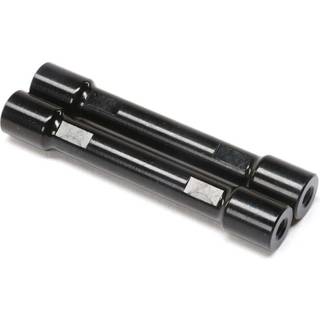 Losi Aluminium Crossbar Upper 4-Link Black (2): TLR indstillet LMT LOS241075