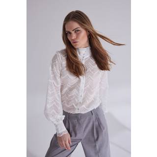 Bruuns Bazaar Women Purslanebbvinika Shirt Shirts Bbw4243 Snow White (42)