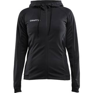Craft 1910158 evolve hood jacket w Kvinde / Sportsjakke Black 2XL