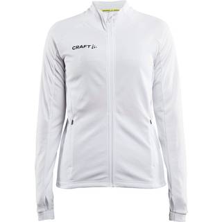 Craft 1910155 evolve full zip w Kvinde / Sportsjakke White 2XL