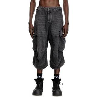 Denim shorts - Black - 34