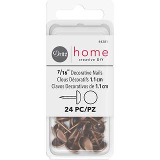 Dritz 7/16 """" Antik kobber dekorative negle 24