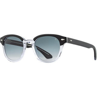 American Optical TIMES 3GYN 49 Solbriller Mænd Krystalklar - Black on Clear - 49mm