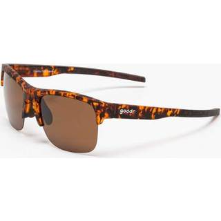 Goodr Country Club Crasher Solbriller Brun - Perfekte til løb og udendørs aktiviteter