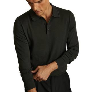 Reiss Trafford poloshirt i merinouldsmall