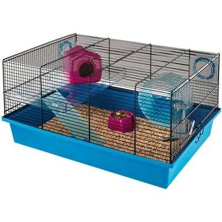 Ferplast Milos Medium - bur til gnavere - (Grøn bund)