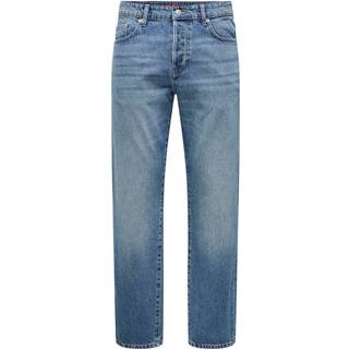 Onsedge Mellemhøj Talje Straight Fit Jeans - 31/30