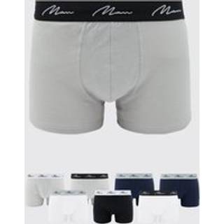 Mens Multi 7 Pack Mixed Colour Man Trunks