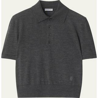 Burberry Wool polo shirt - grey - S