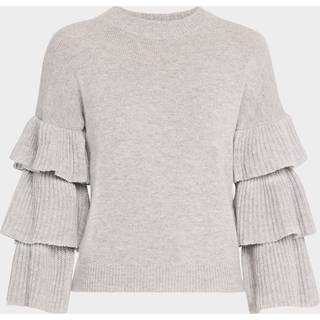 MK Oversized Cashmere Jumper - Grey - Michael Kors - S