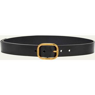 Loewe Leather belt - black - 80CM