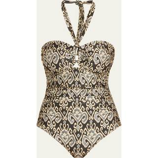 Zimmermann Wylie Wide Link printed swimsuit - black - S