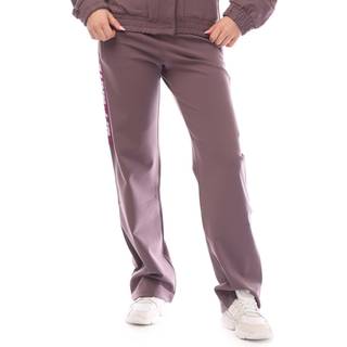 MK Logo Tape Cotton Blend Joggers - Brown - Michael Kors