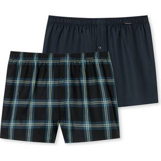 Schiesser 2-pak Boxershorts multipack - Brown pattern - Small