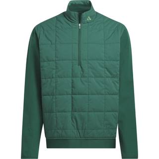 Ultimate365 Quilted DWR Half Zip pullover - Collegiate Green - L