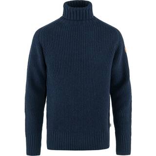 Fjällräven Men's Övik Roller Neck Sweater Dark Navy, M