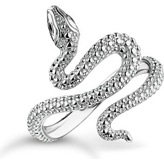 Thomas Sabo TR2483-664-21-54 Silberner Schlangen-Ring Tempting Romance Damen