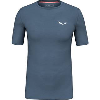Salewa Cristallo Warm AMR Tee Merino undertøj Herrer størrelse 50 - L farve blå