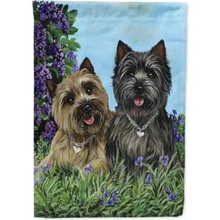 Carolines Treasures PPP3049GF Cairn Terrier Donation Have Flag Postkasse Flag Dekorativ Yard Flag Banner Udenfor Patio Kunstv?rk Yard Blomsterbed