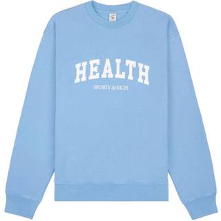Mens Pastel Blue Oversized Homme Print Hoodie