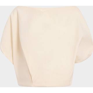 Khaite Niles cotton and silk organza top - white - M