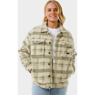 Rip Curl Sunrise Session Sherpa Jakke - XL - sage