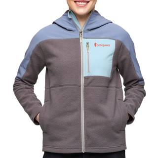 Cotopaxi Women's Abrazo Hooded Full-Zip Fleece Jacket Fleecejakke Damer størrelse S farve grå