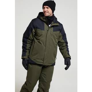 Mountain Warehouse Mountain Warehouse Green Dusk III Mens Water Resistant Ski Jacket