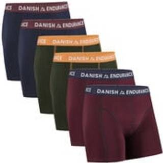CLASSIC TRUNKS - Navy Blue/Bordeaux stitch | Green/Orange stitch | Bordeaux/Navy Blue stitch / 2XL / 6-Pack