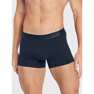 HOM Herren Trunk blau Viskose/Modal unifarben
